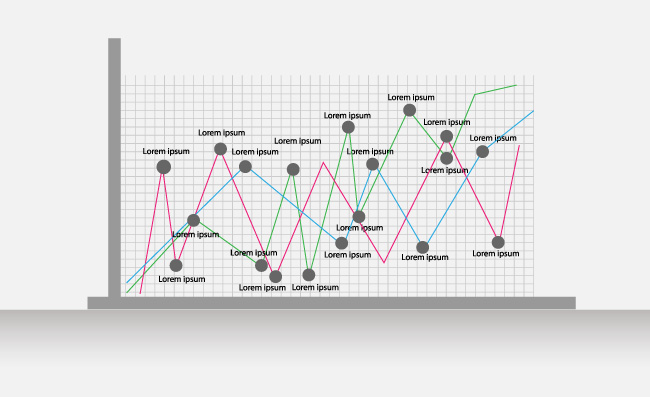 线条图表素材