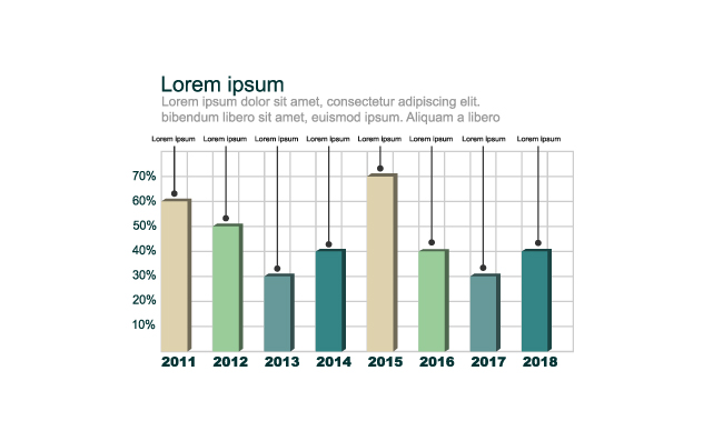 柱状矢量素材图表图片
