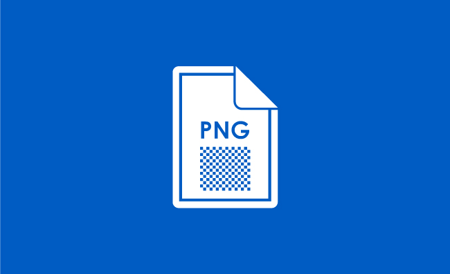 白色归档PNG蓝色背景文件PNG图标