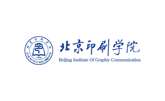 北京印刷学院校徽标志AI矢量