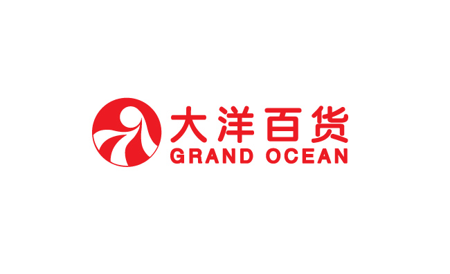 大洋百货logo标志图矢量图片