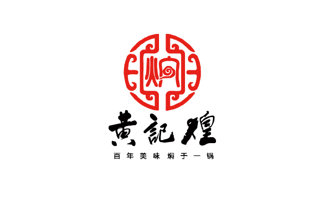 黄记煌logo标志素材矢量