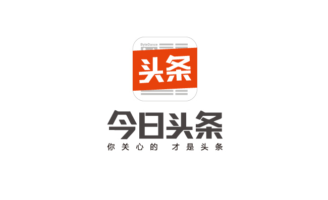 今日头条logo标志图矢量素材