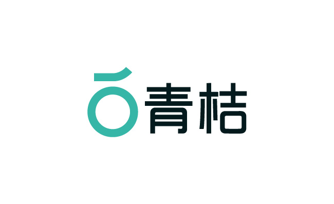 青桔共享单车logo标志矢量