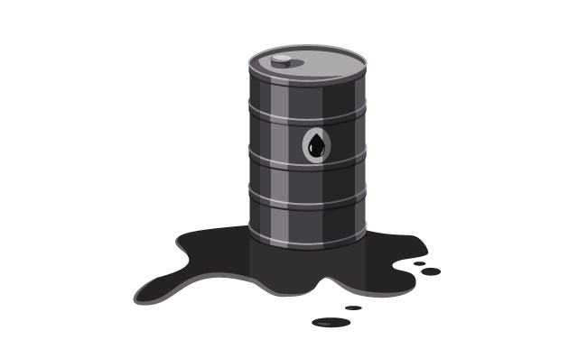 石油工业液体桶装矢量素材