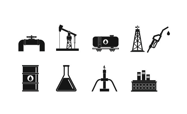 石油生产图标开关阀门油桶油罐化学试剂瓶图片