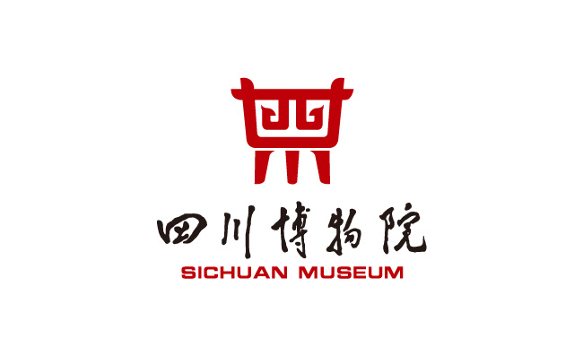 四川博物院标志图标AI矢量