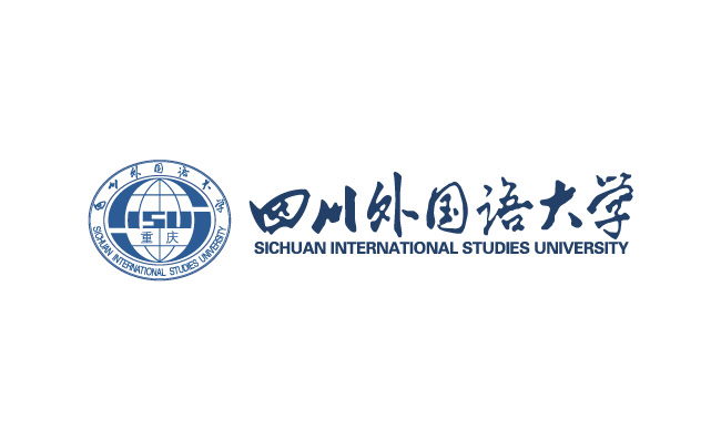 四川外国语大学标志校徽图标AI矢量