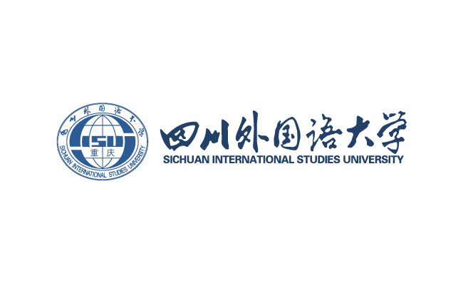 四川外国语大学标志校徽图标AI矢量