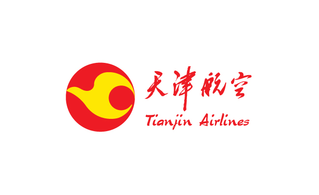 天津航空logo标志图矢量素材