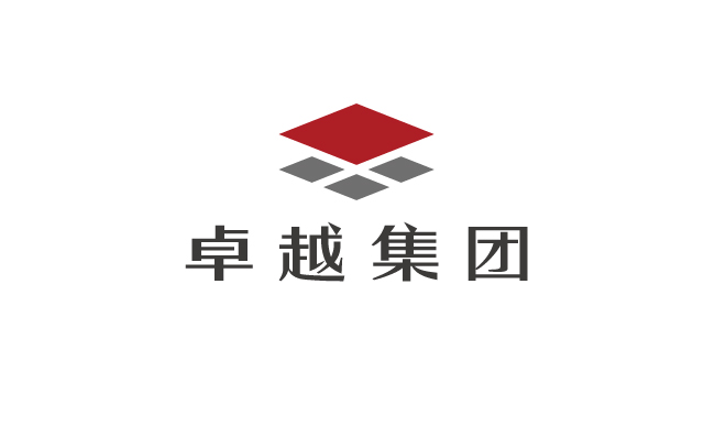 卓越集团logo标志图矢量