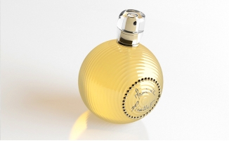 圆球状创意香水包装设计C4D模型素材