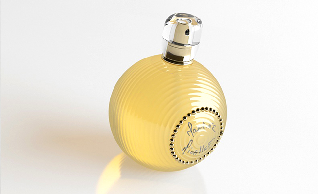圆球状创意香水包装设计C4D模型素材