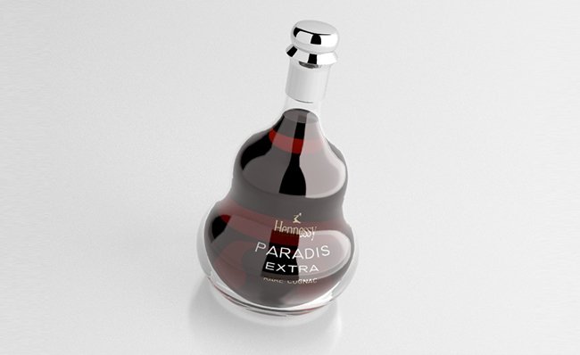 葫芦造型创意酒瓶模型C4D三维素材