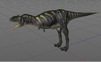 奥卡龙模型C4D恐龙模型素