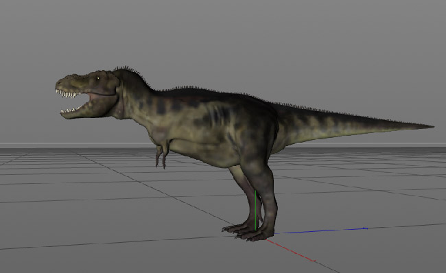 暴龙古生物恐龙模型三维素材
