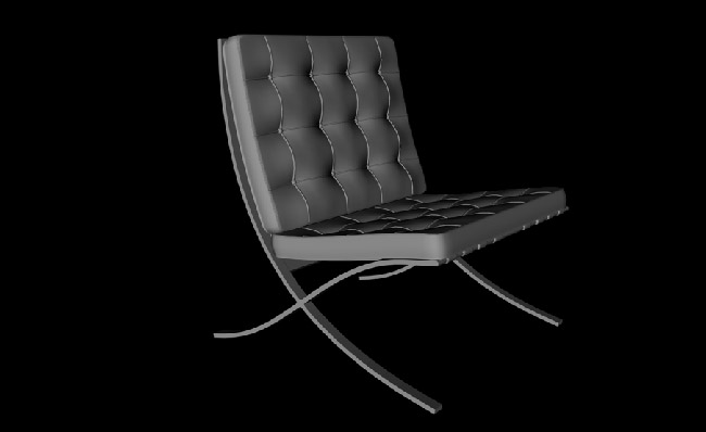 x造型办公椅子造型三维模型素材