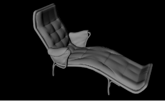 办公室便捷睡觉椅子造型三维模型