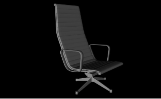 简单而实用的单椅商务椅
