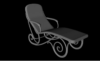 休闲娱乐躺椅摇椅造型模