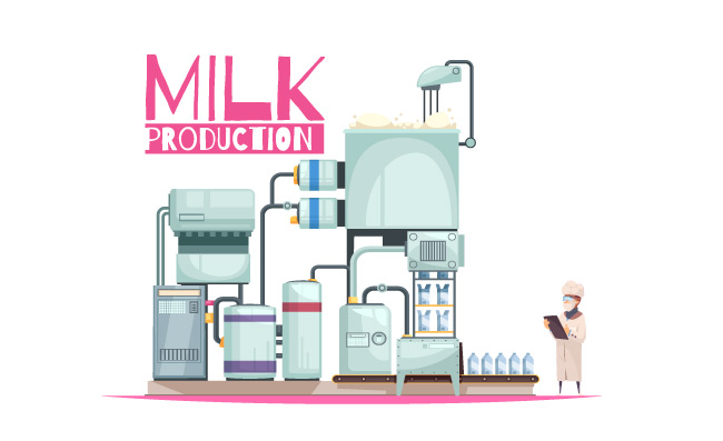 工业牛奶制造生产加工图片