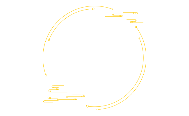 创意线条圆形边框