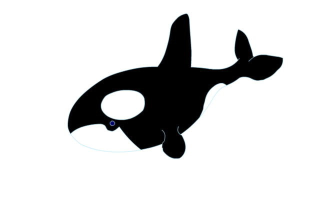 食人鲸海洋生物动物动作动画模板素材